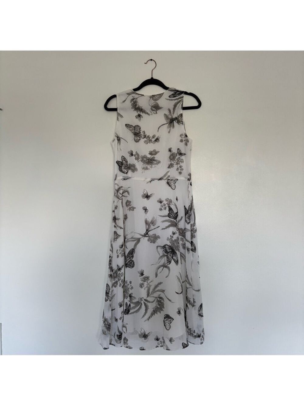 Anne Klein Butterfly Fit & Flare Dress - Picture 2 of 4